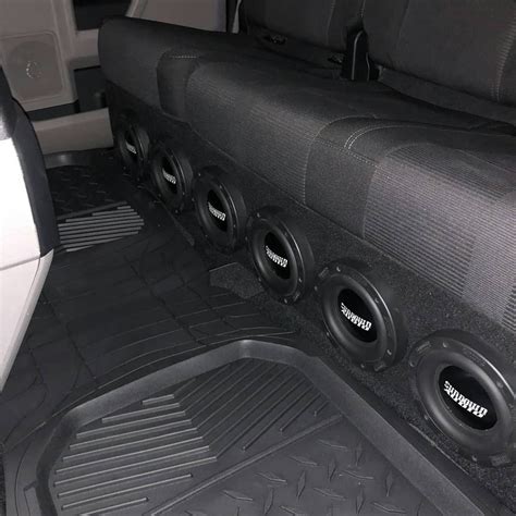per side Sealed <b>box</b>, two separated chambers. . F150 supercrew subwoofer box plans